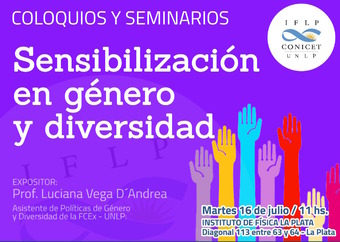 afiche de la charla